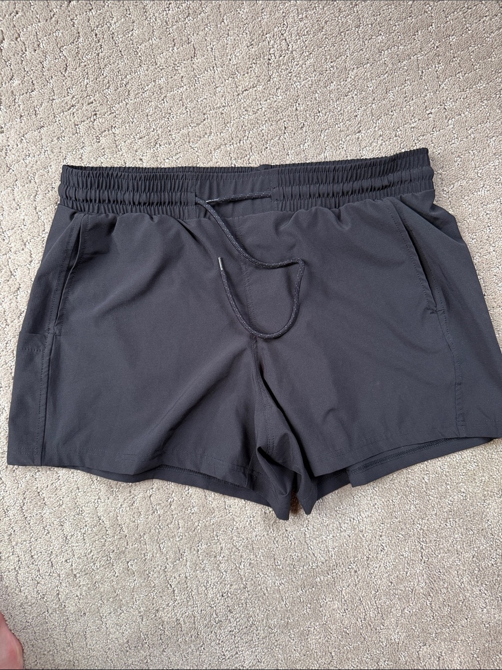 Avalanche Everyday Black Athletic Shorts